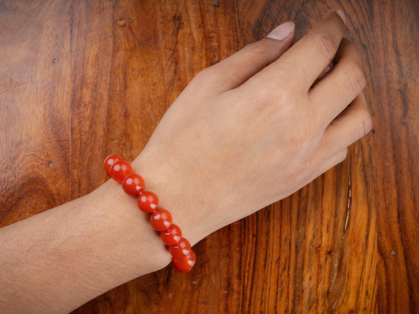Carnelian Gemstone Bracelet