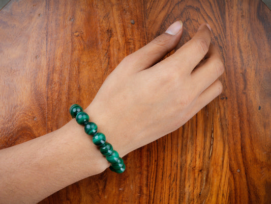 Malachite Gemstone Bracelet