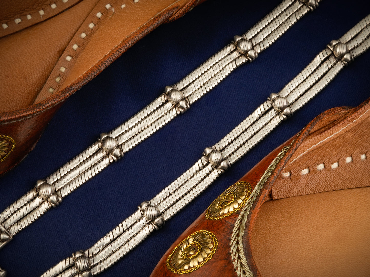 Shahi Silver Anklets