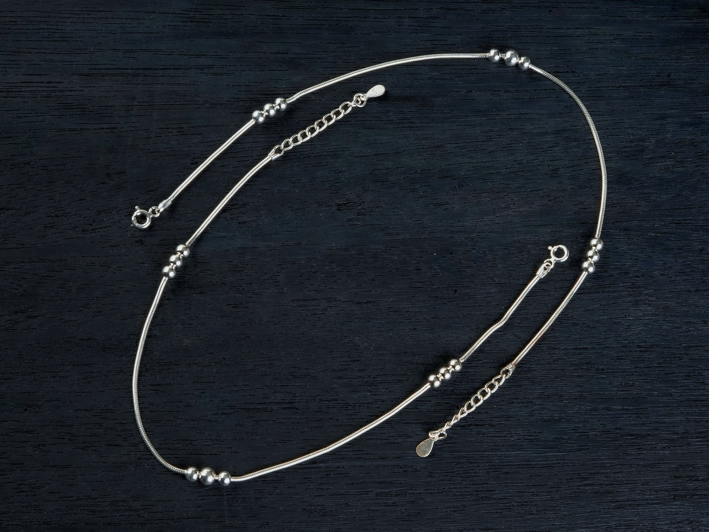 "Triplet Balls" Anklets