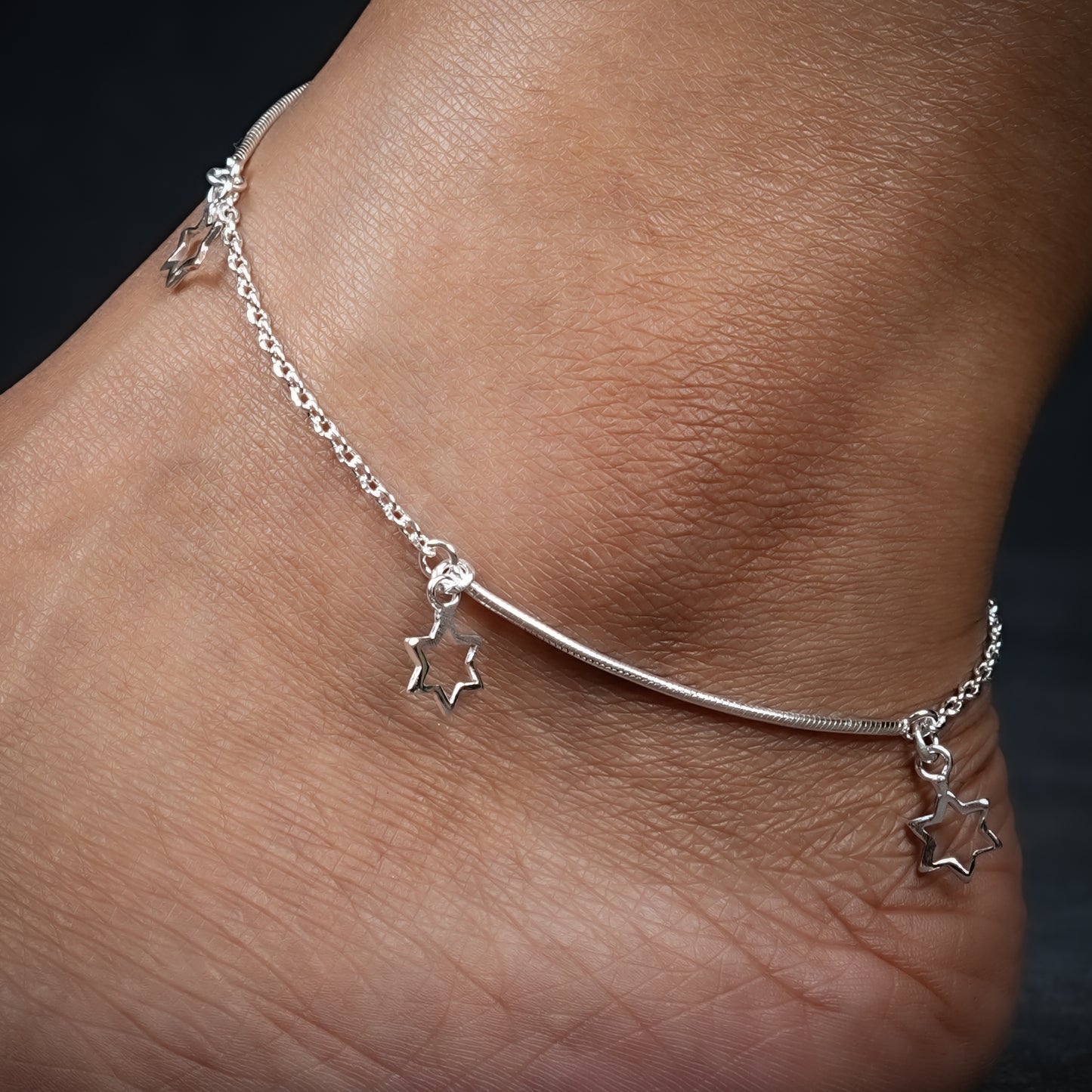 Multi Star Anklets