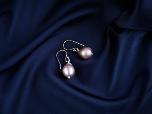 Lavender Baroque Pearl Drops