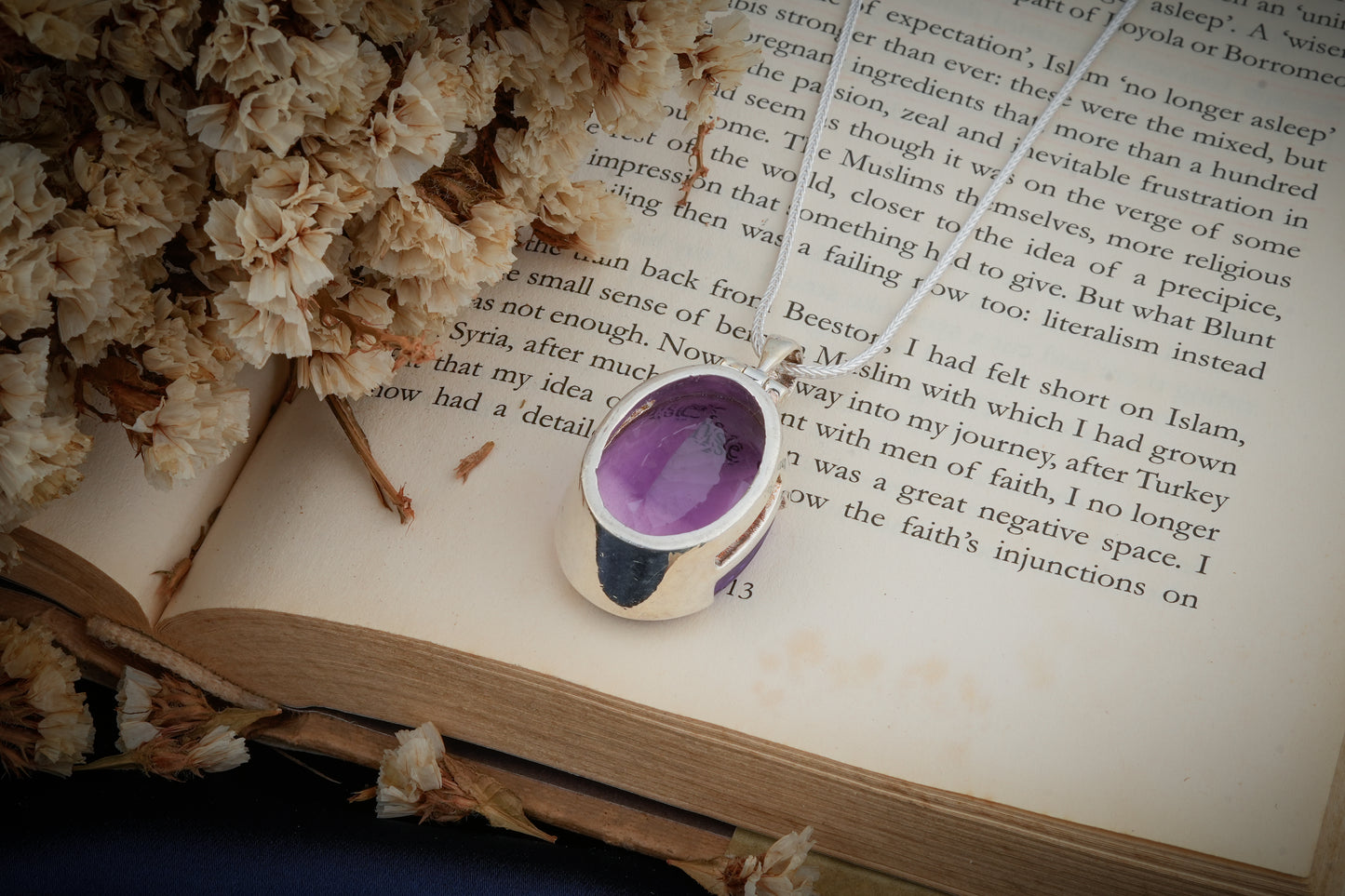 Natural Amethyst Pendant