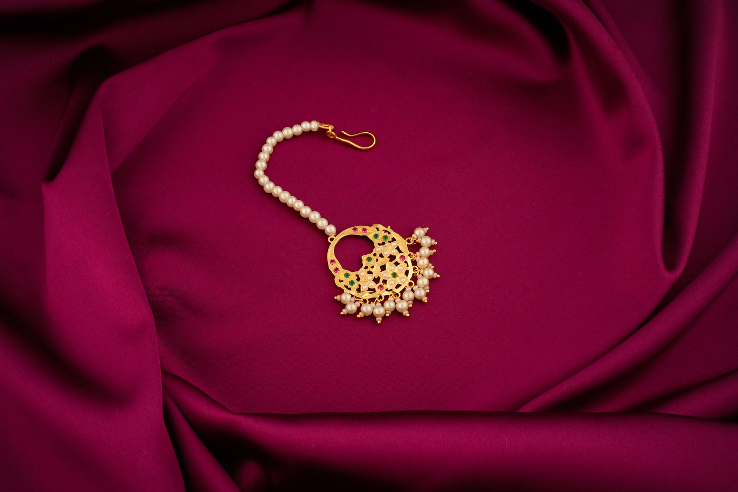 Chand Purani Dilli Maang Tikka(Gold Plated)