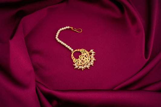Chand Purani Dilli Maang Tikka(Gold Plated)