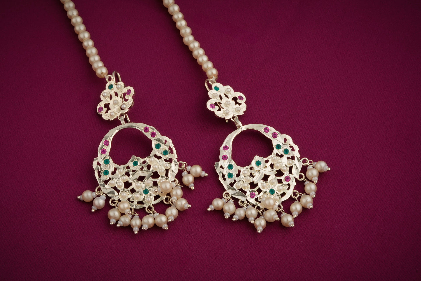 Insiya Purani Dilli Silver Necklace Set