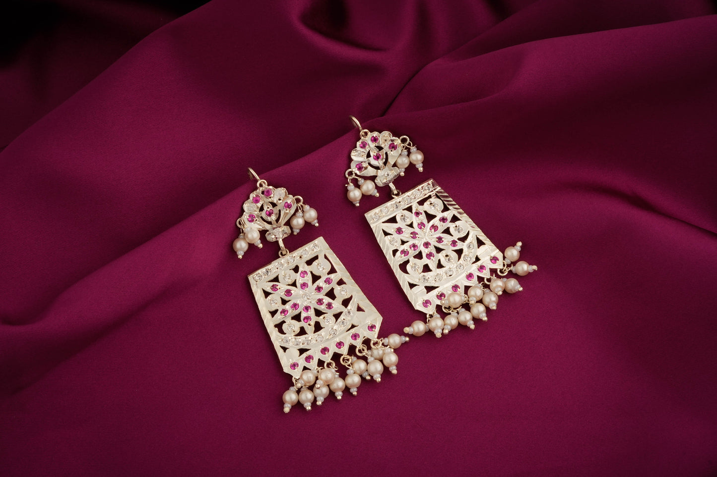 Mehtaab Purani Dilli Silver Necklace Set
