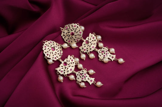 Shakira Silver Earrings