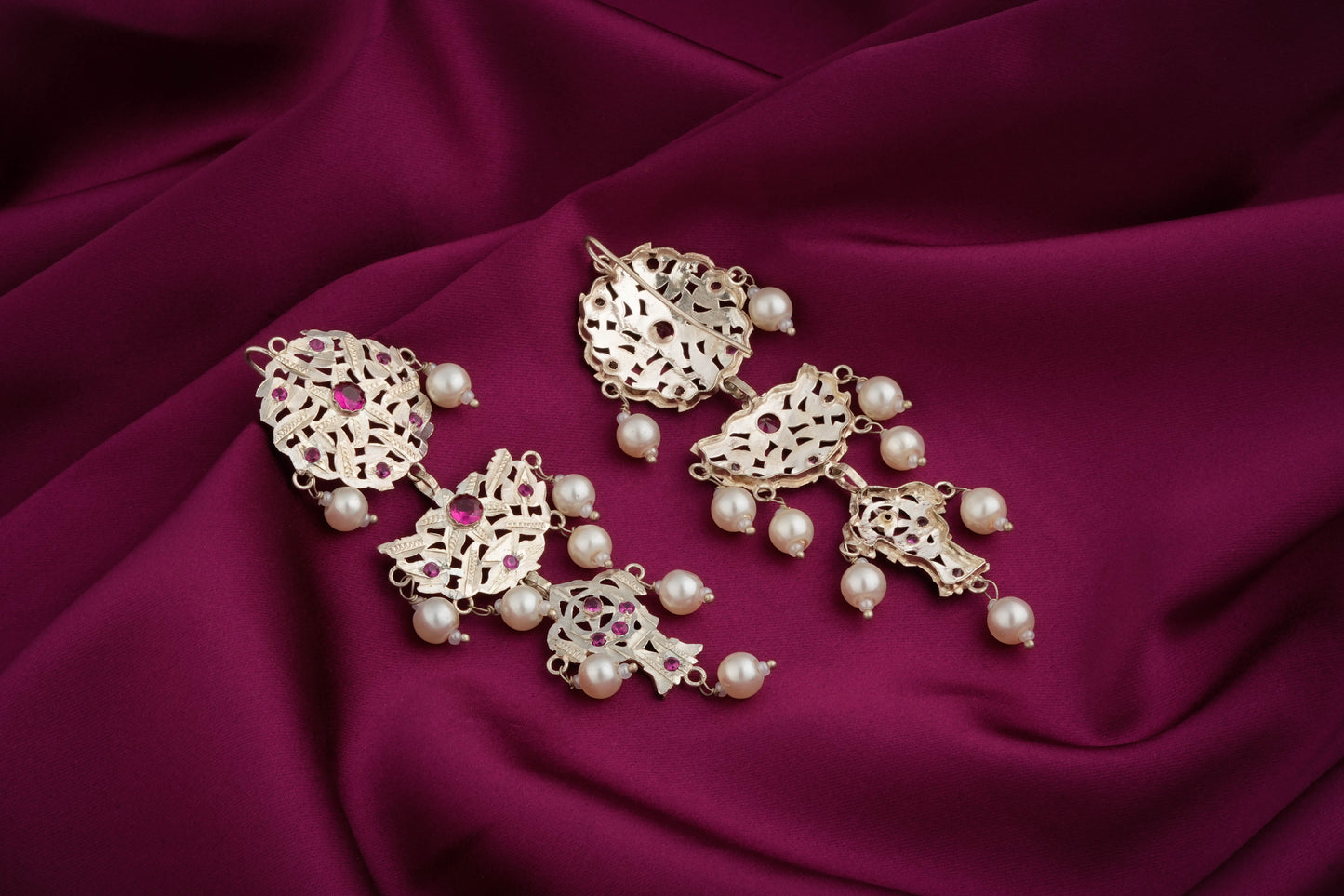 Shakira Silver Earrings
