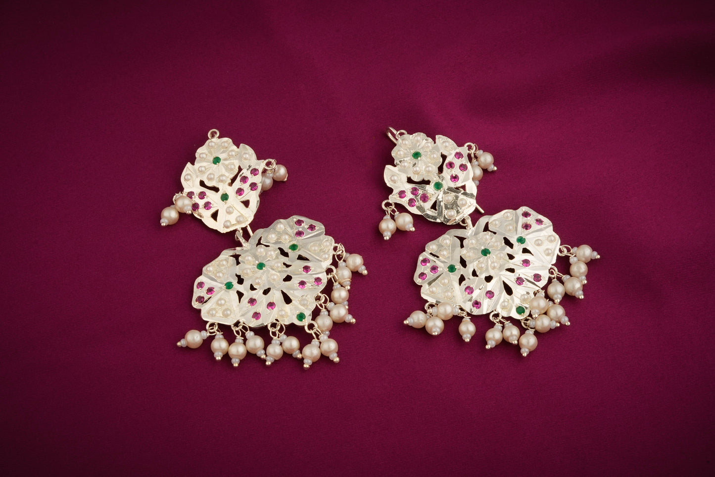 Seher Purani Dilli Silver Necklace Set