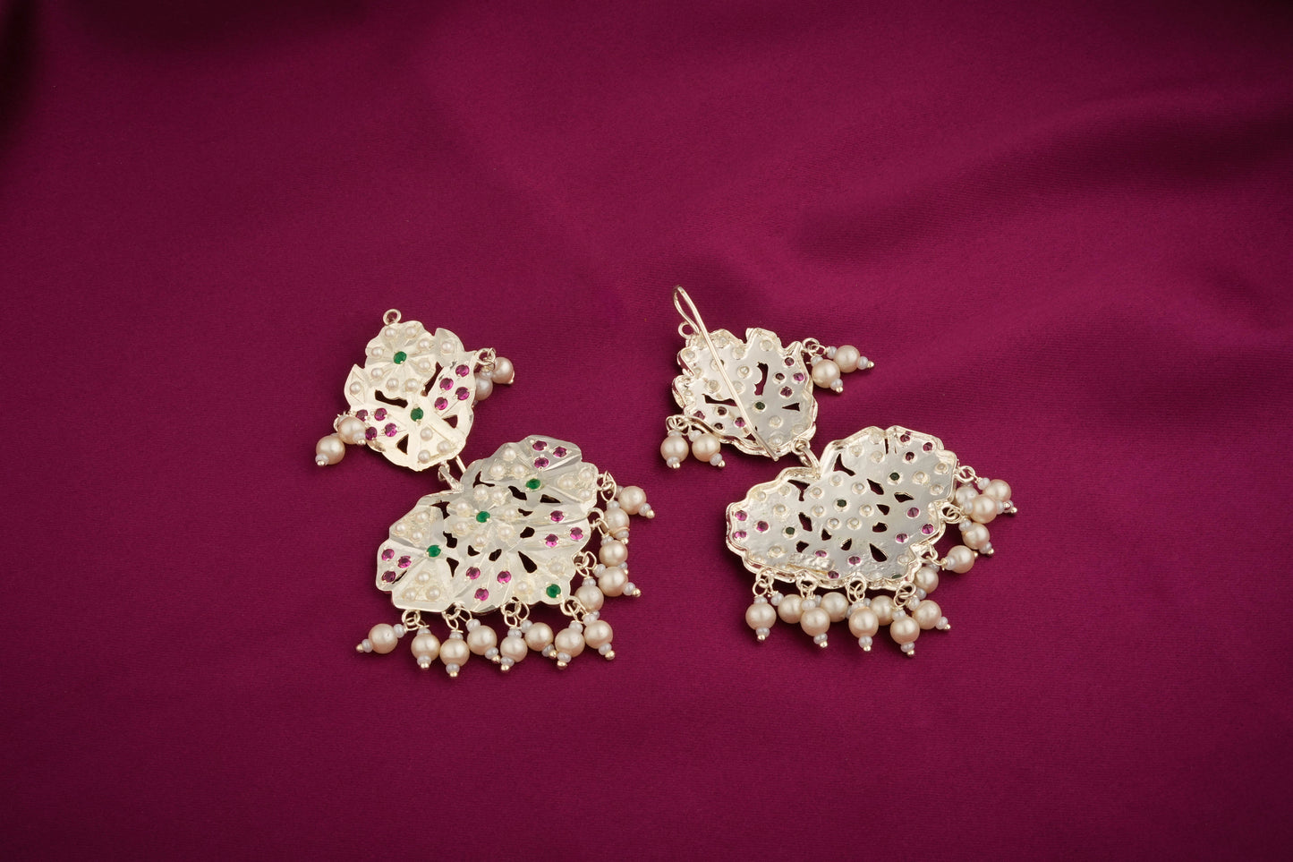 Seher Purani Dilli Silver Necklace Set