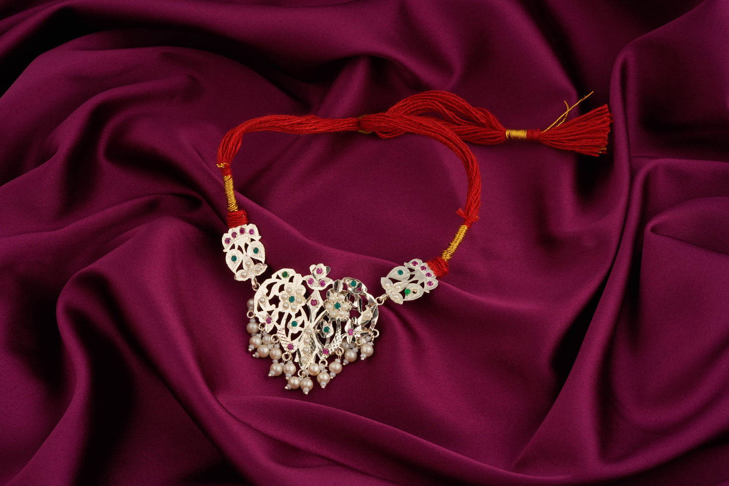 Hania Purani Dilli Silver Baajubandh
