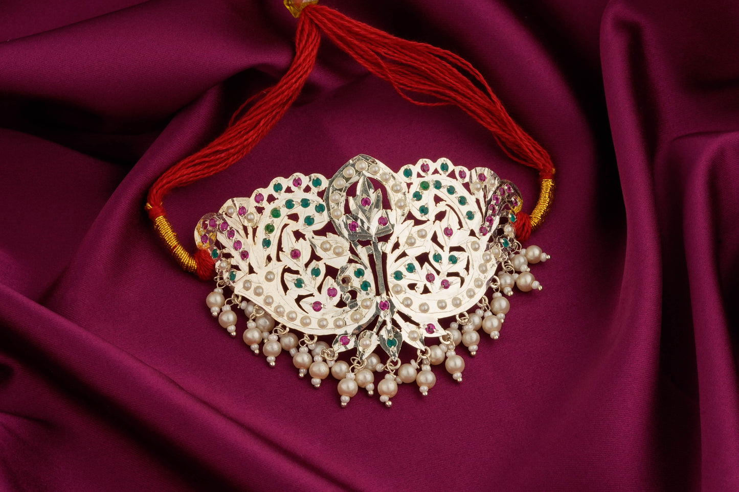 Khoobsurat Purani Dilli Silver Baajubandh