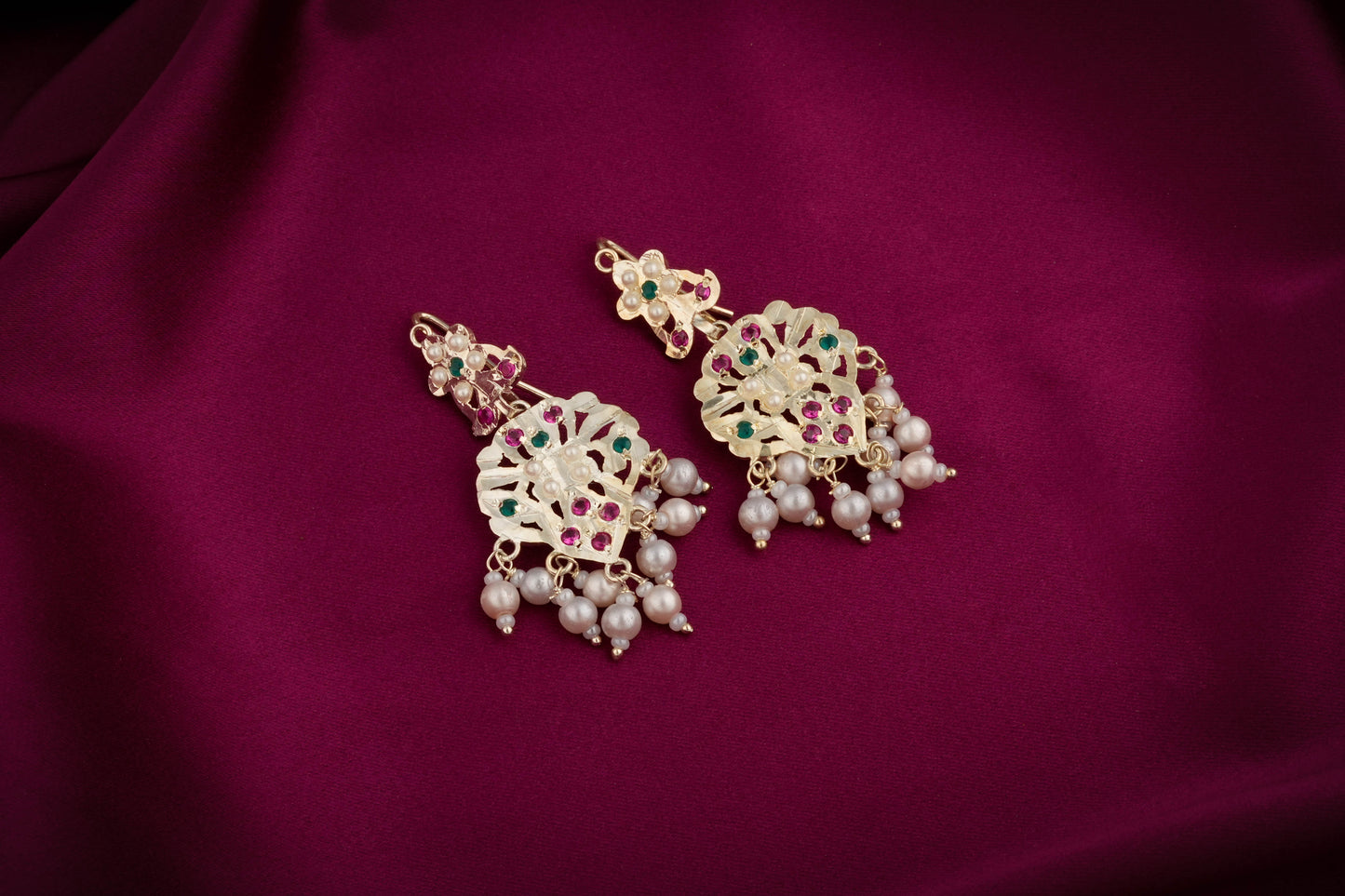 Ruhi Purani Dilli Silver Necklace Set