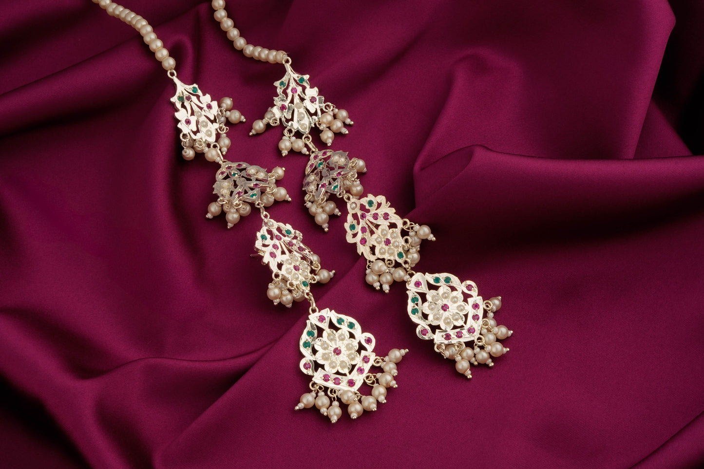 Sadiya Purani Dilli Silver Earrings