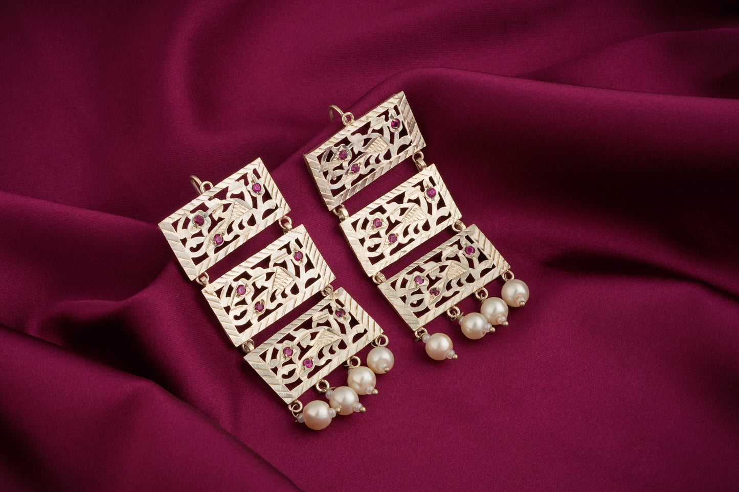 Amira Silver Earrings