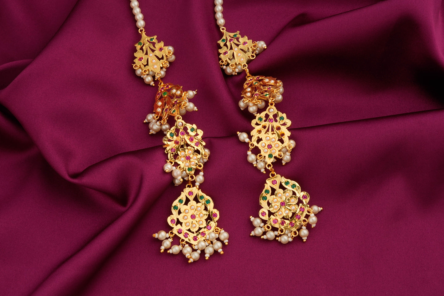 Sadiya Gold Plated Silver Earrings