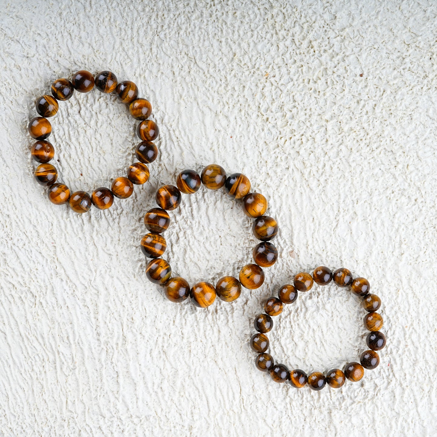 Tiger Stone Natural Gemstone Bracelet(14mm)