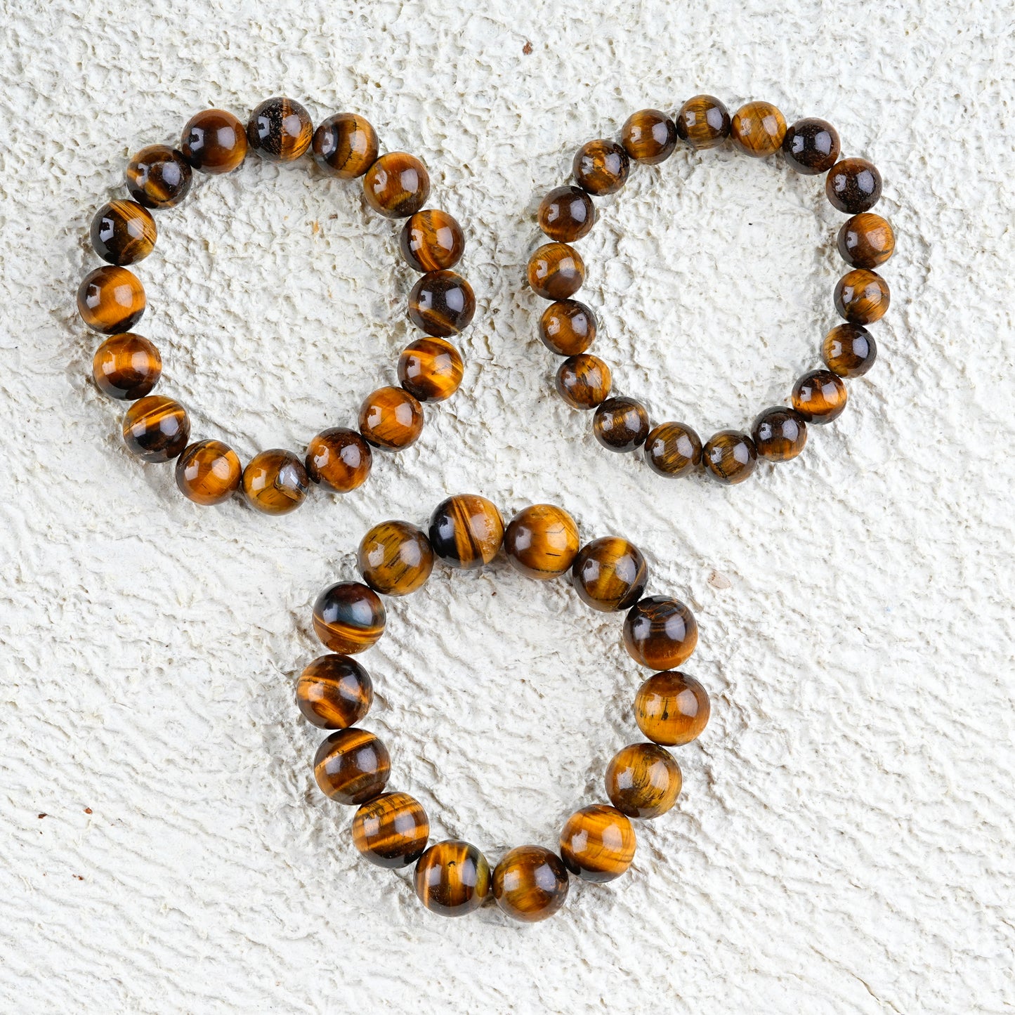 Tiger Stone Natural Gemstone Bracelet(14mm)