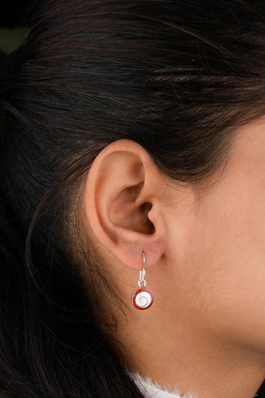 Delicate Gomati Chakra Drops Earrings