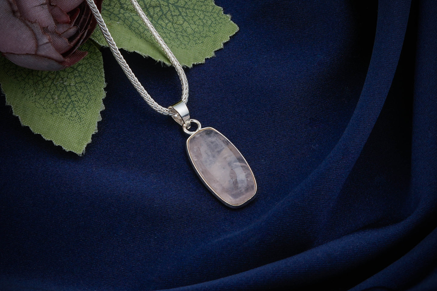 Rectangular Semiprecious Stone Pendants