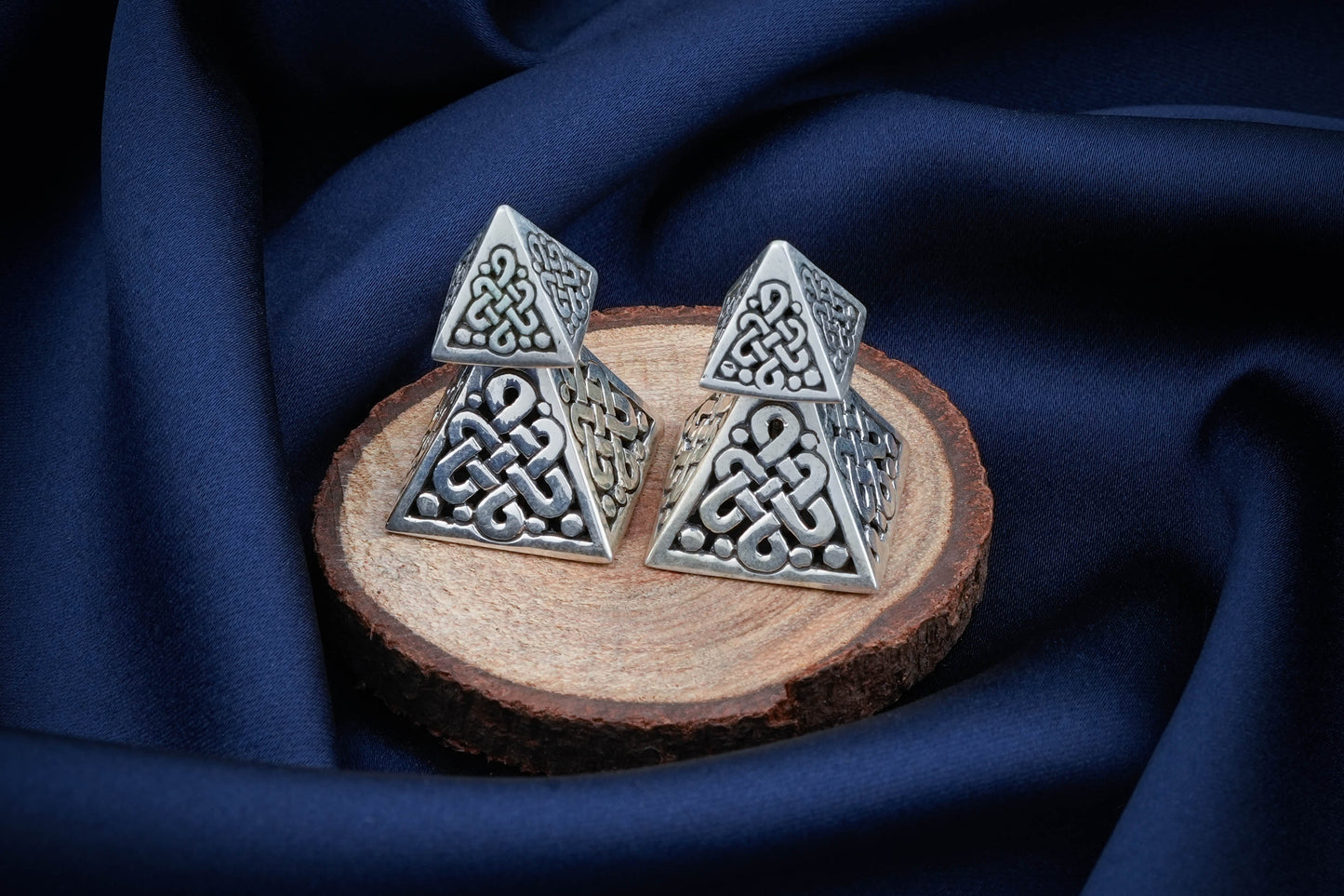 Precision Prism Silver Studs