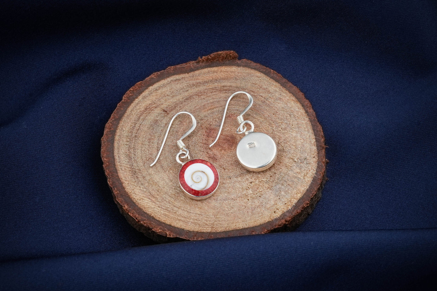 Delicate Gomati Chakra Drops Earrings