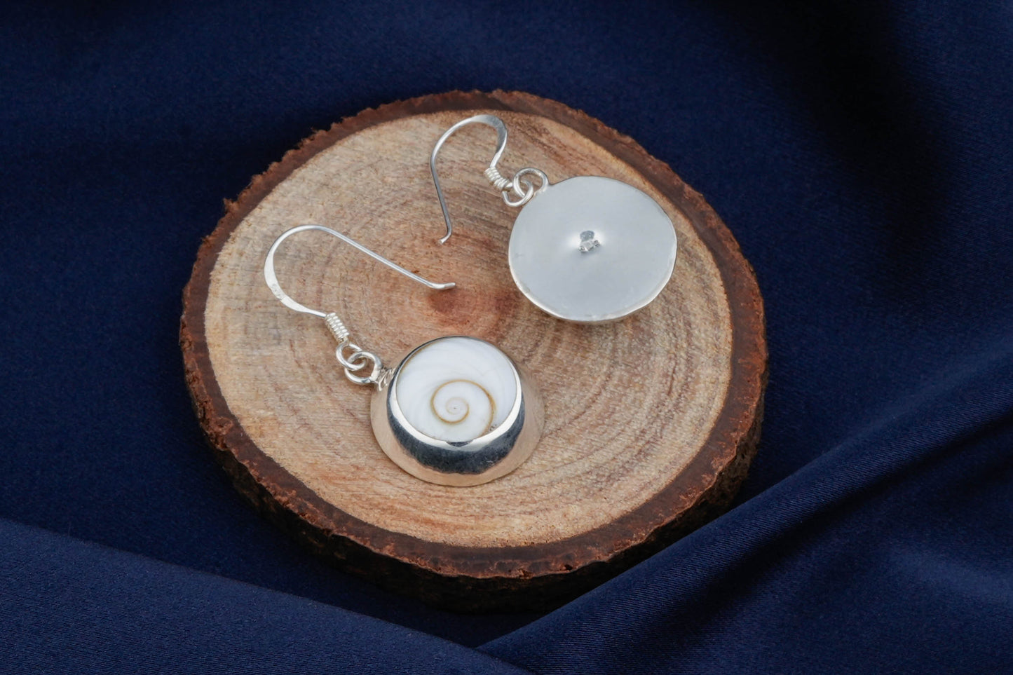 Gomati Chakra Drop Earrings