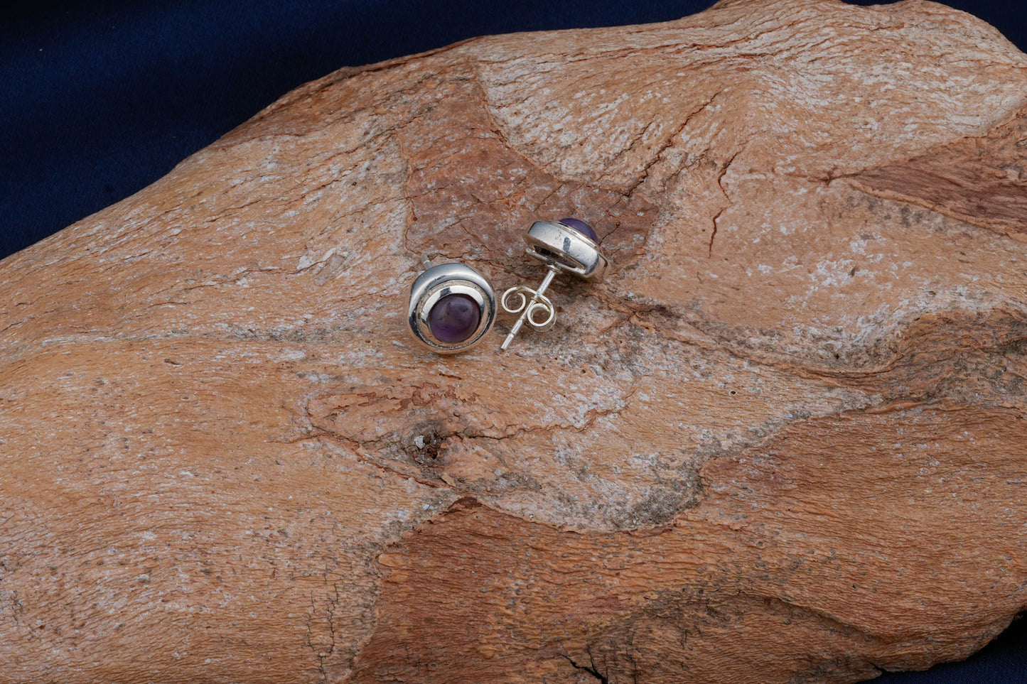 Amethyst Studs