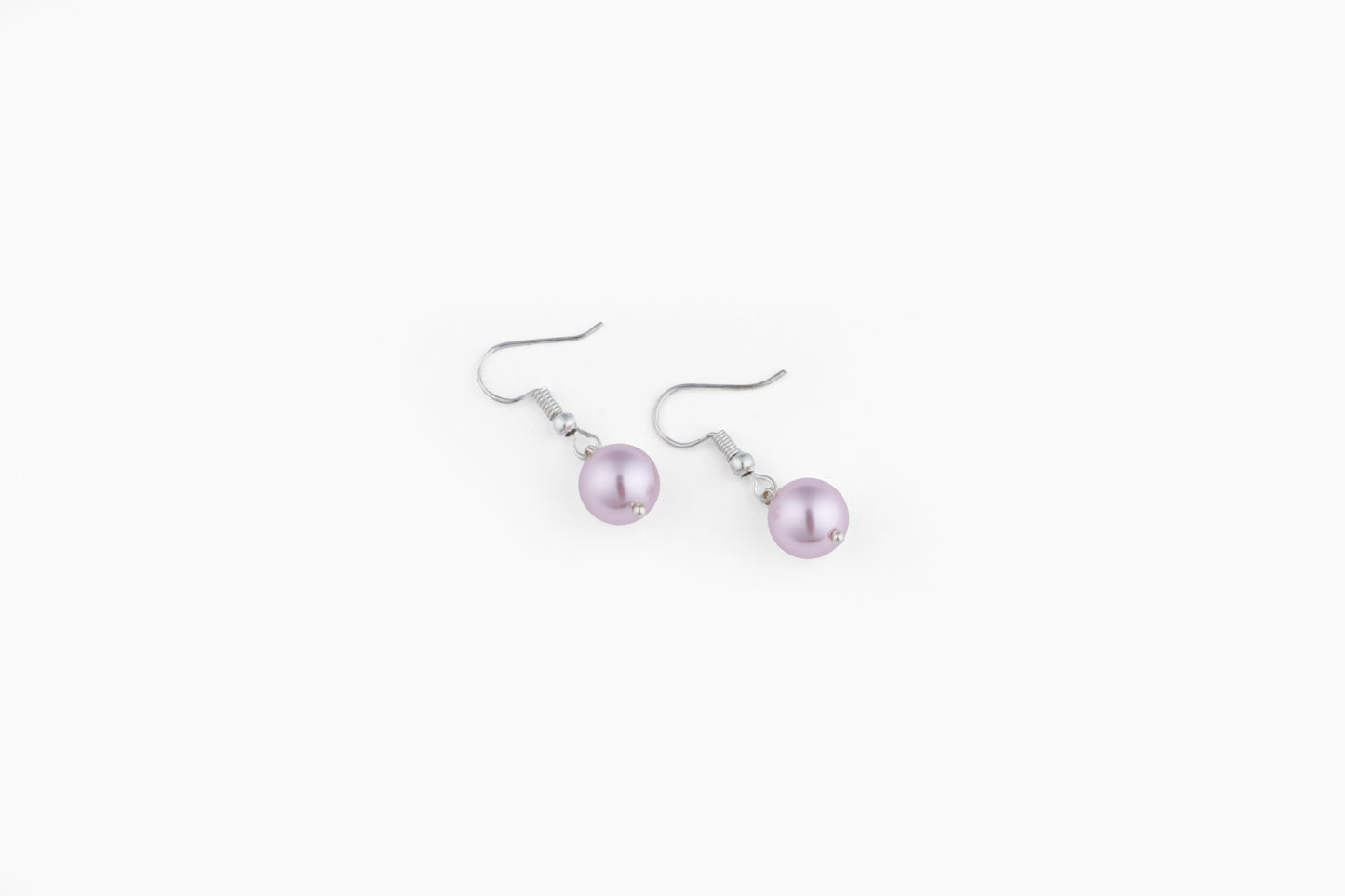 Pink And Blue Pearls Combo Earrings Set