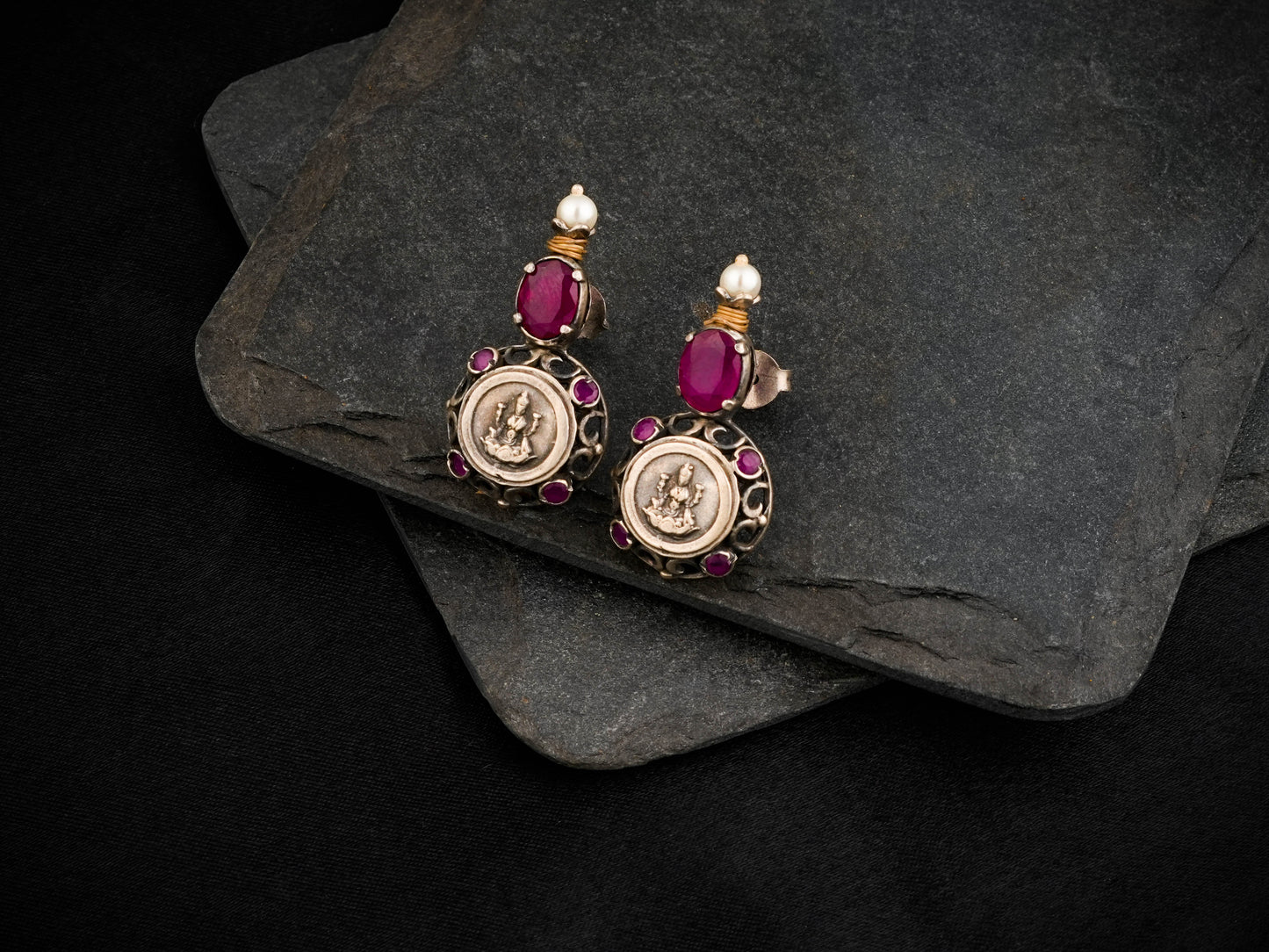 South Indian Lakshmi Temple Jewellery Set