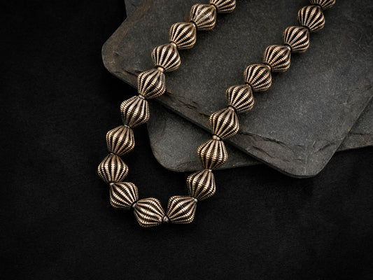 Silver Beads Necklace