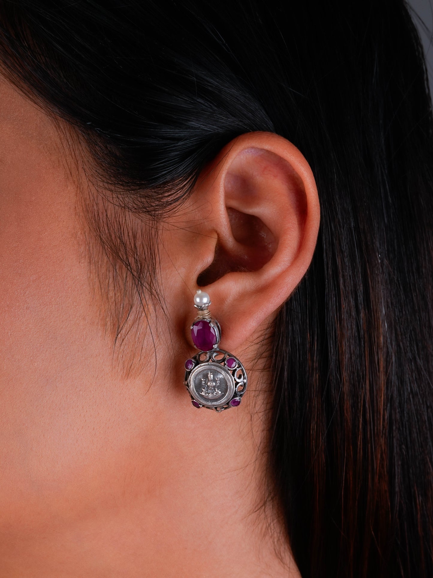 South Indian Lakshmi Temple Jewellery Set
