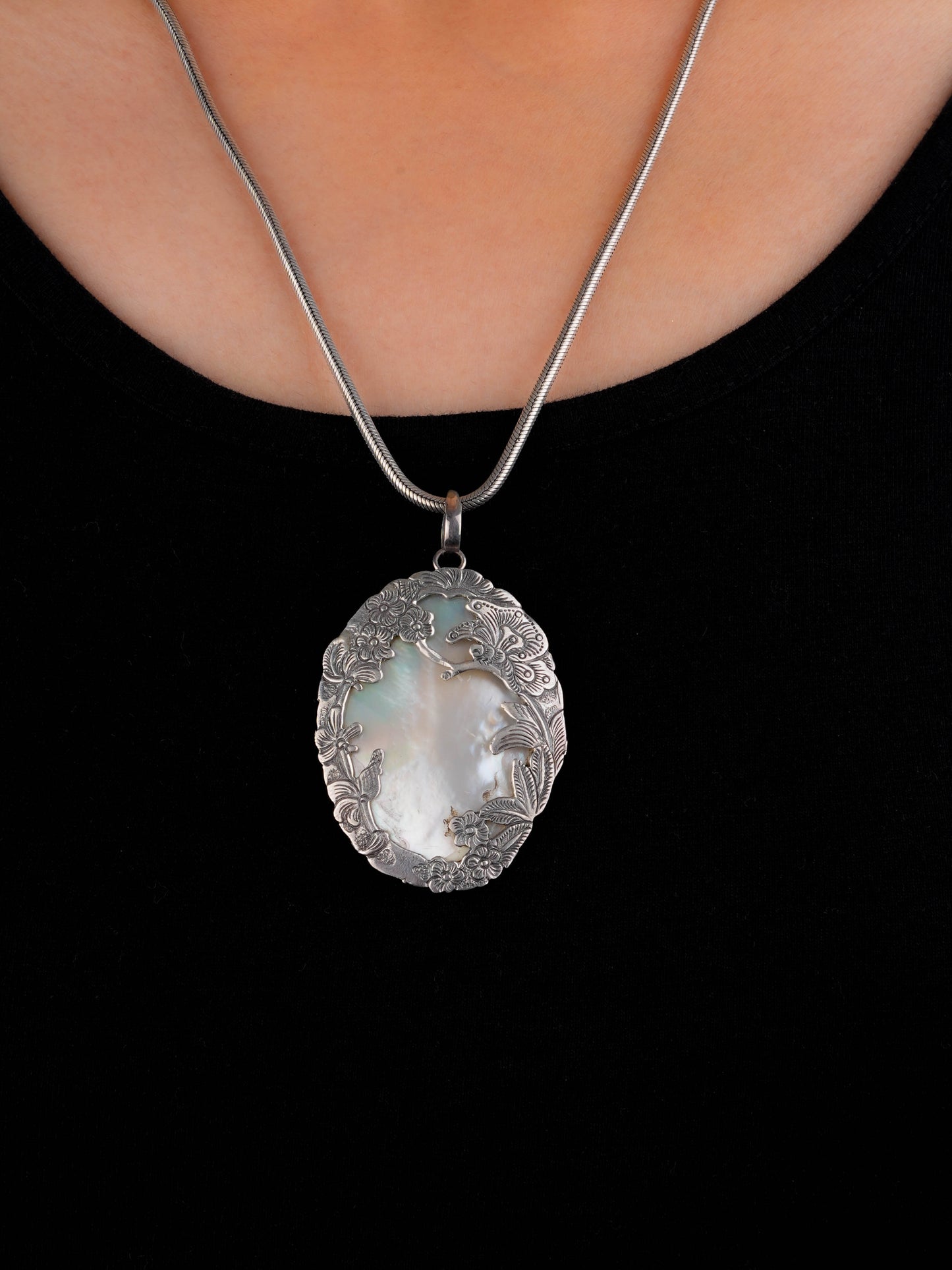 Harmony MOP Silver Pendant