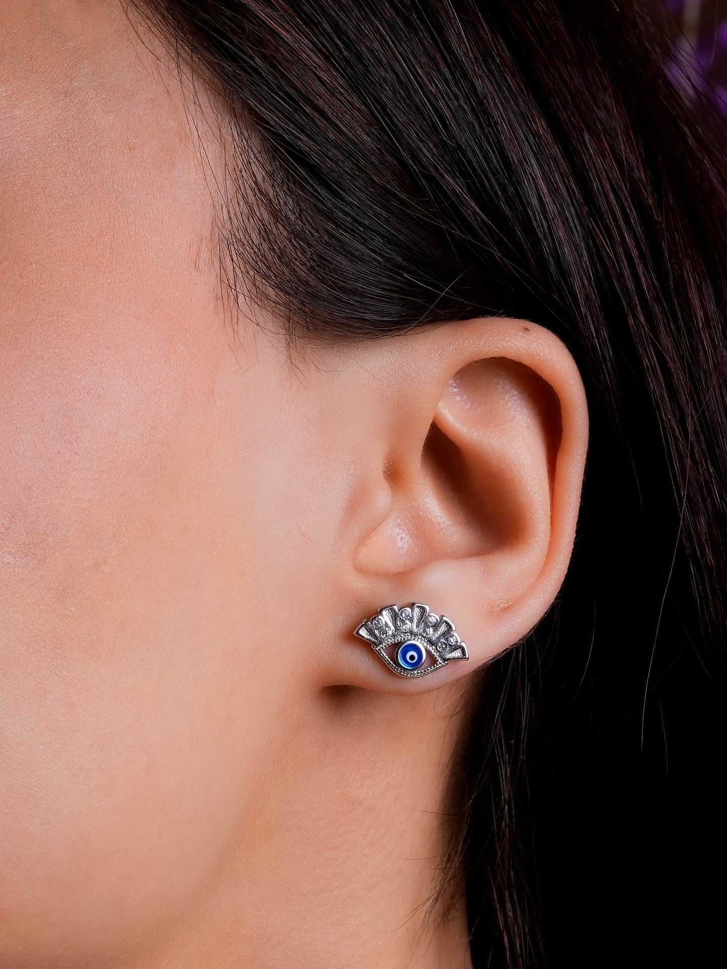 Chic Evil Eye Studs