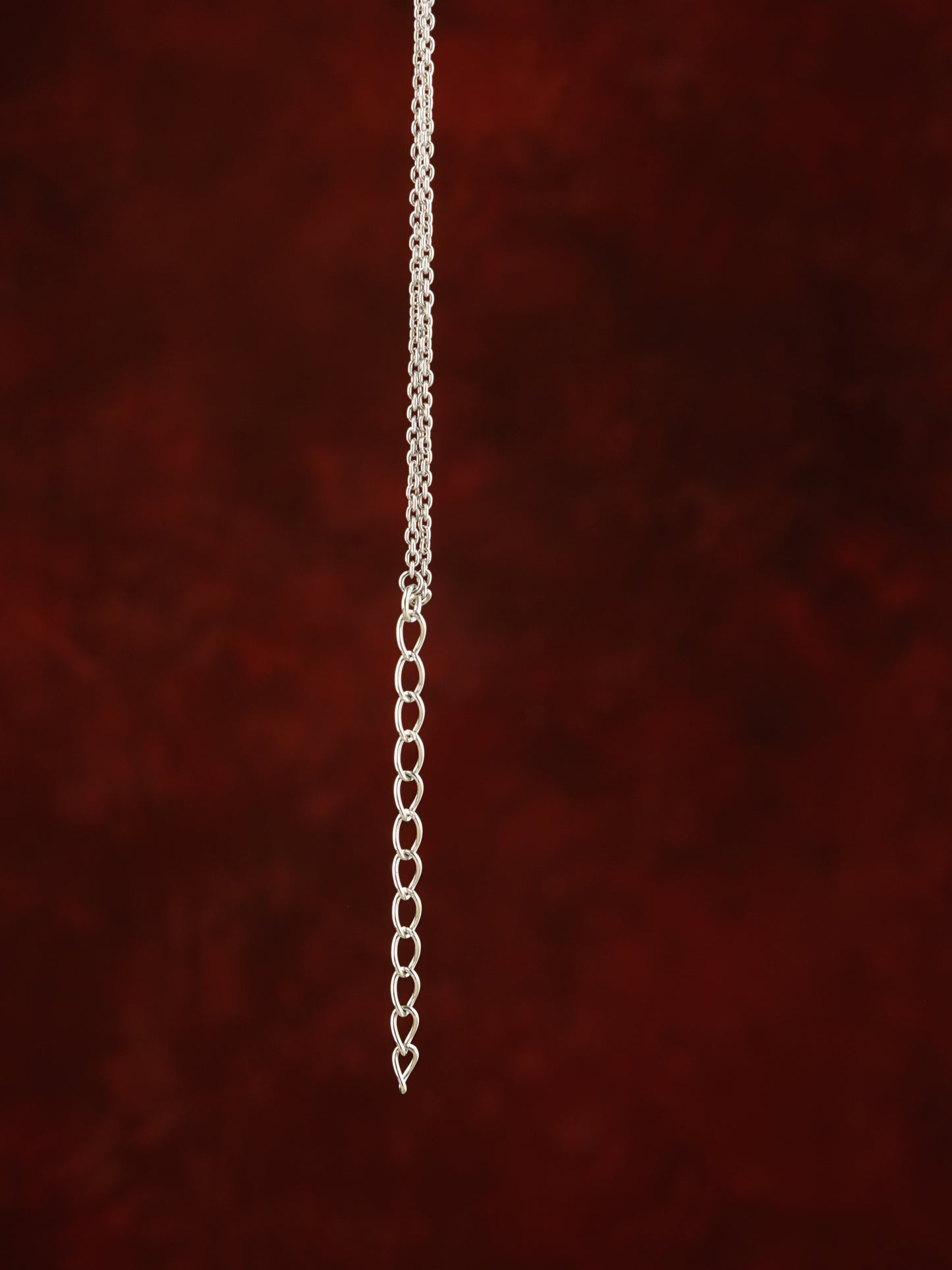 Swastika Silver Mangalsutra