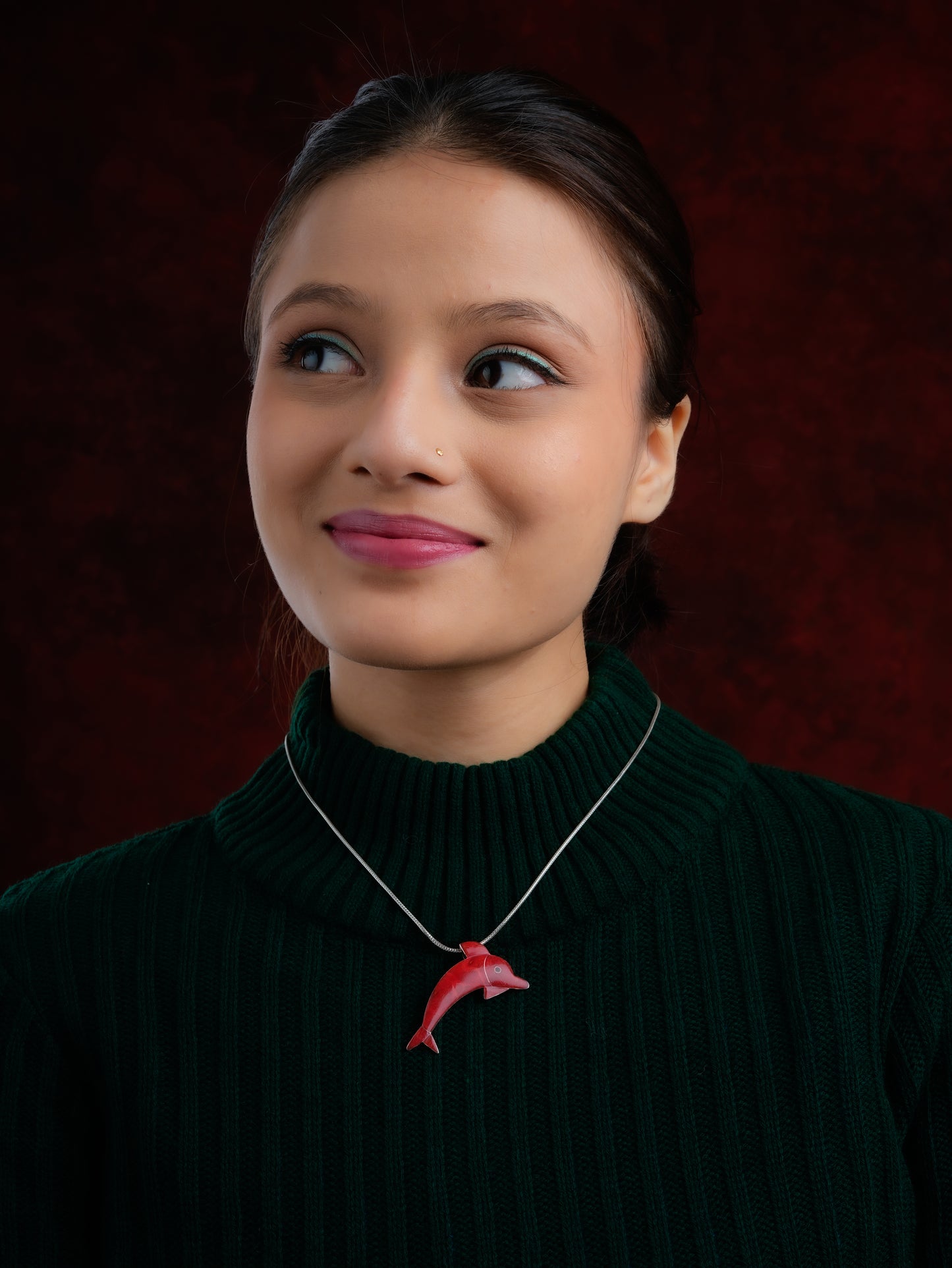 The Red MOP And Silver Dolphin