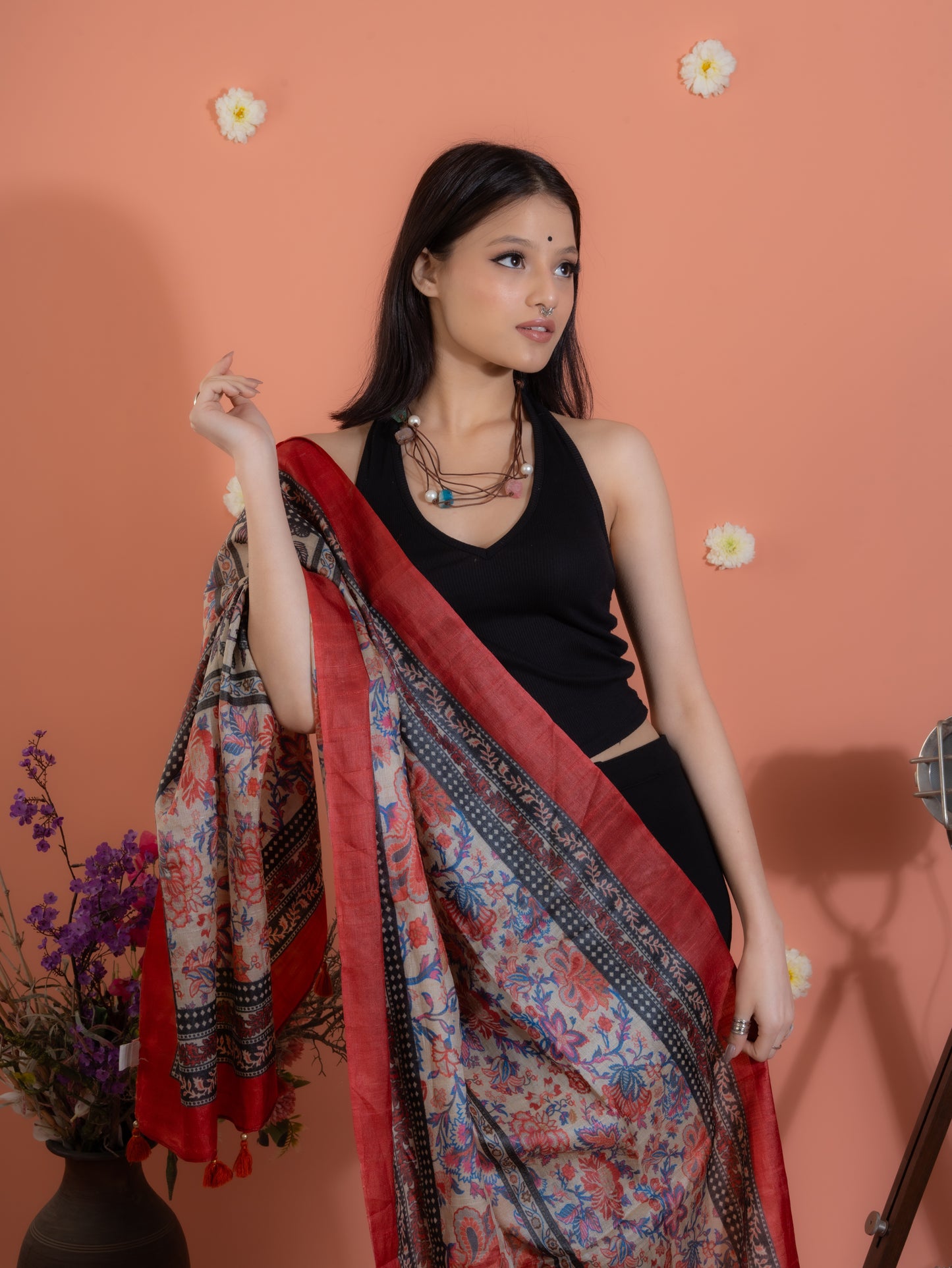 Leather Chords Daphne Necklace