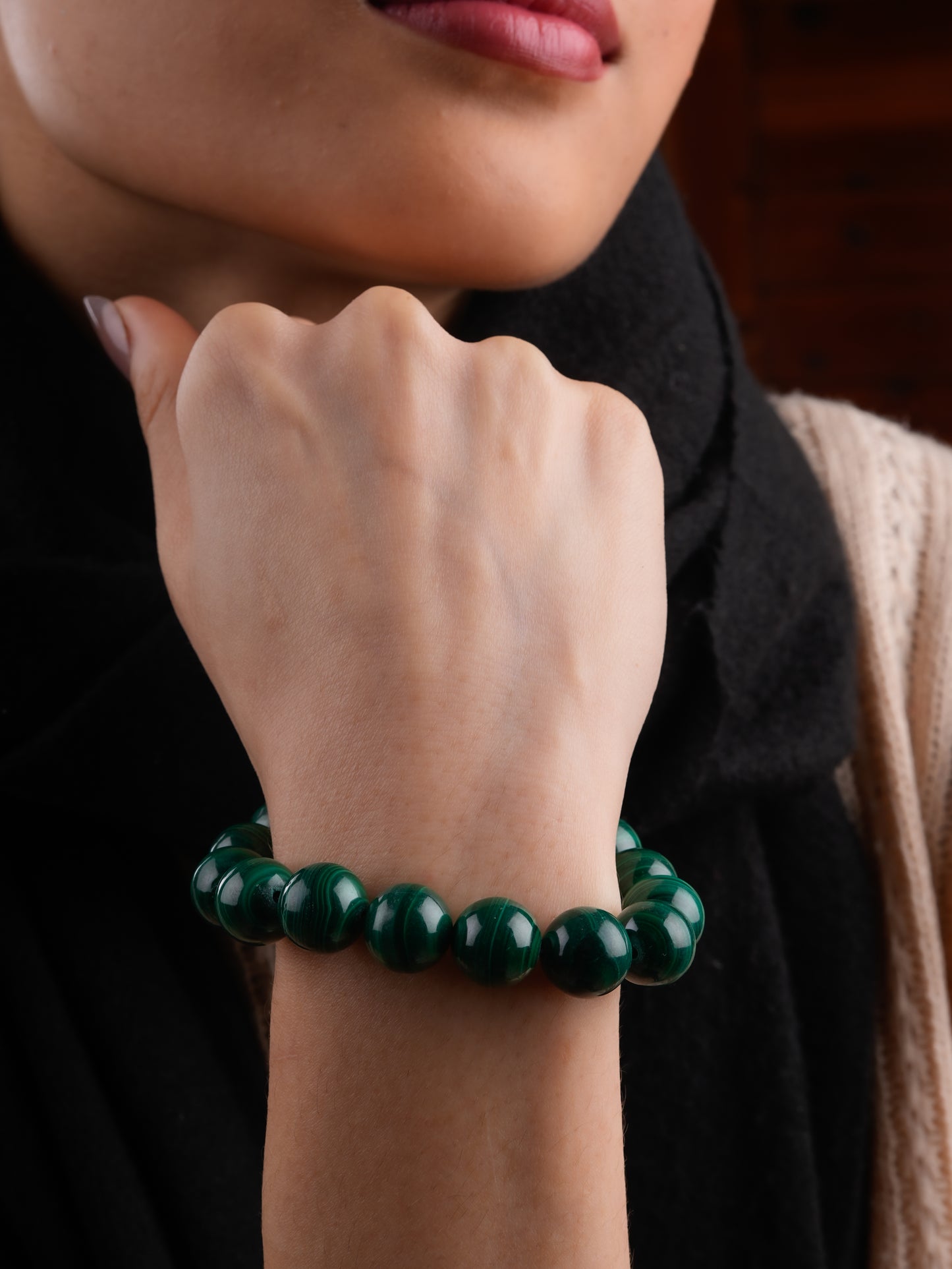 Malachite Gemstone Bracelet