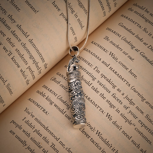 The Dragon Silver Taweez