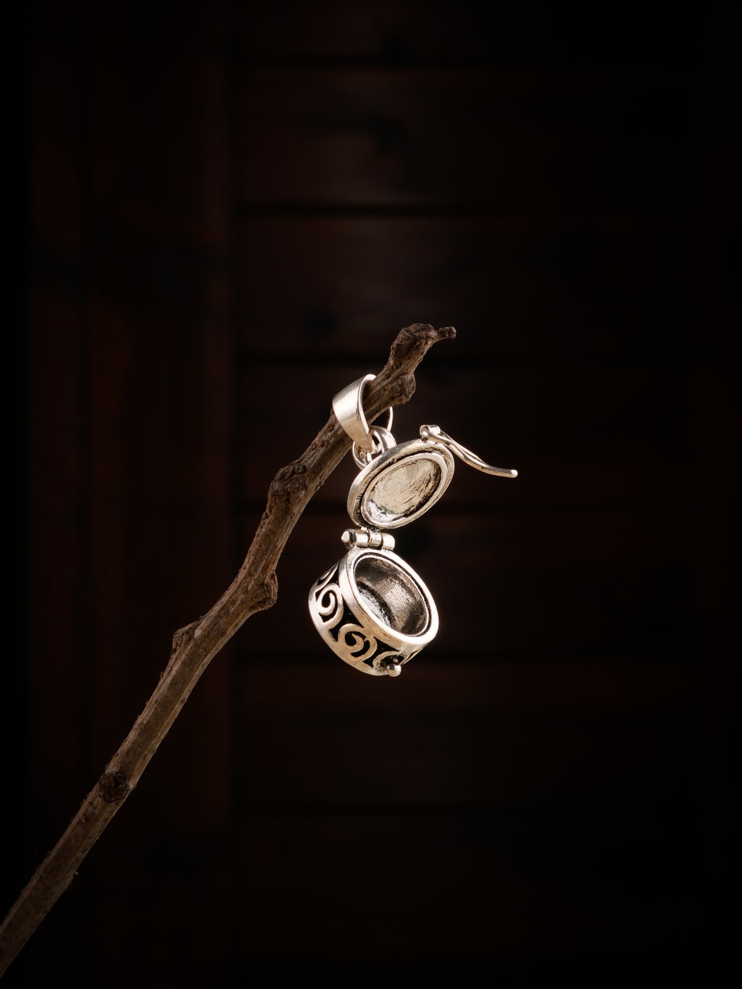 My Secret Box Silver Taweez Pendant