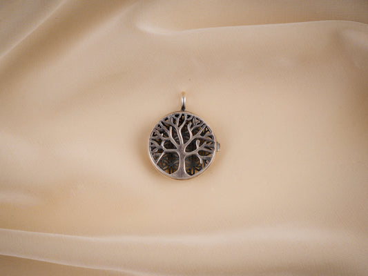 Tree Of Life Reversible Silver Pendant