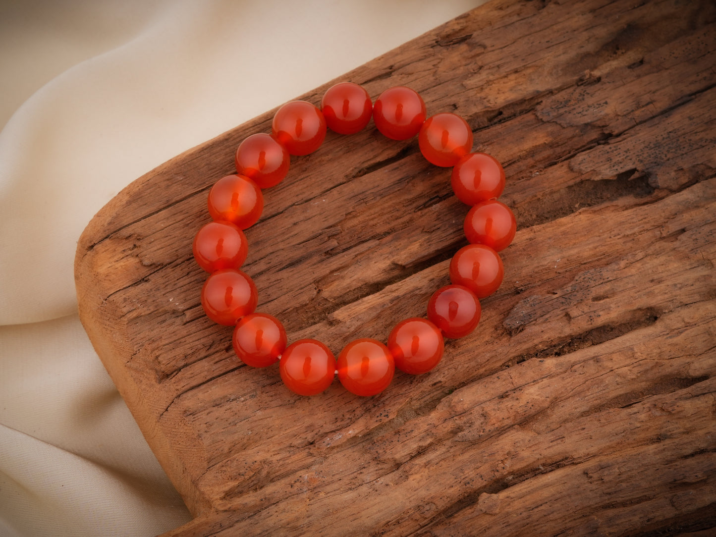 Carnelian Gemstone Bracelet