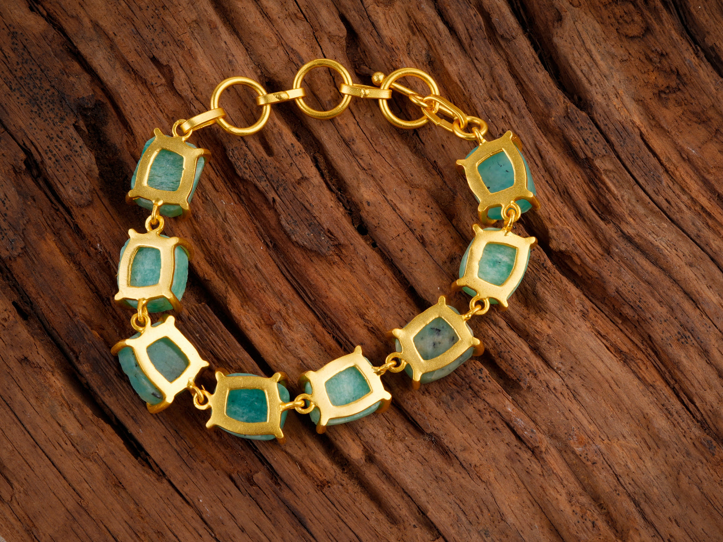 Uncut Amazonite Bracelet