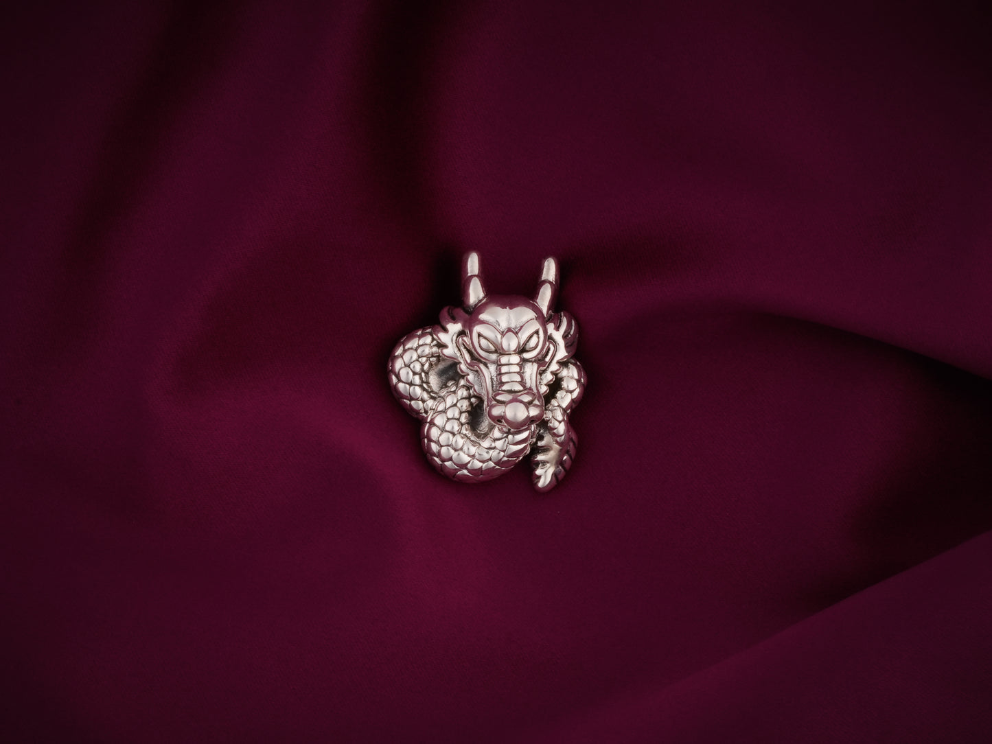 Dragon Silver Pendant