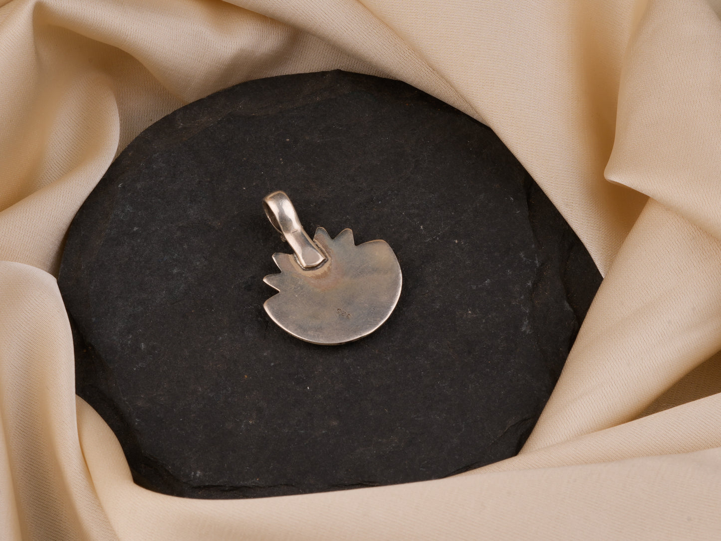Sun Moon Silver Pendant