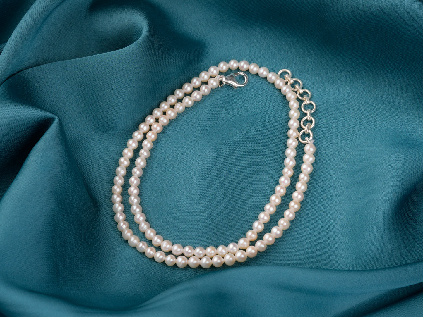 Claasic AAA Round Pearl Necklace(4 mm)