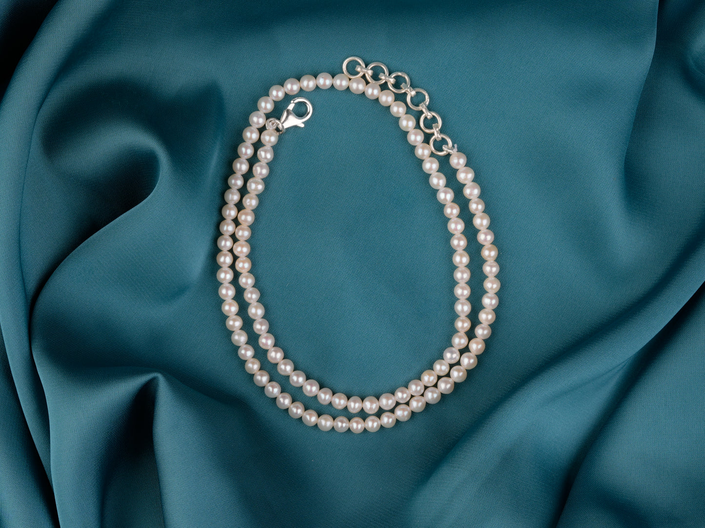 Claasic AAA Round Pearl Necklace(4 mm)