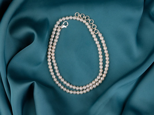 Classic AAA Round Pearl Necklace(4 mm)