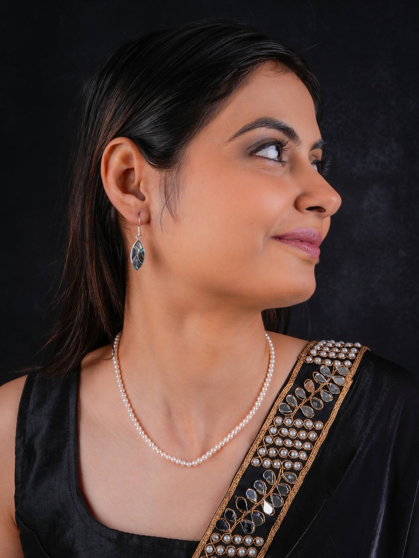 Abalone Silver Drops